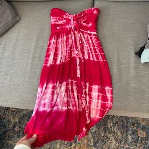 Tie dye dress